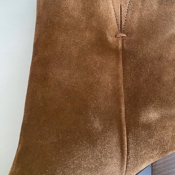 VINCE brown suede ankle boots, size 8 - Picture 5 of 10